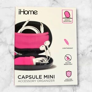 iHome Capsule Mini Accessory Organizer, a hard-shell case accessories.